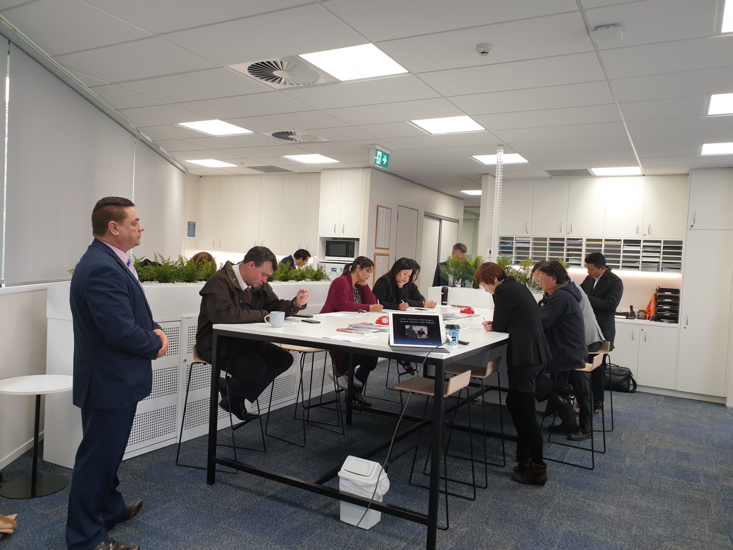 Training Room with Trainees